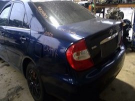 2004 TOYOTA CAMRY BLUE, LE, 2.4L, AT.  Z24917